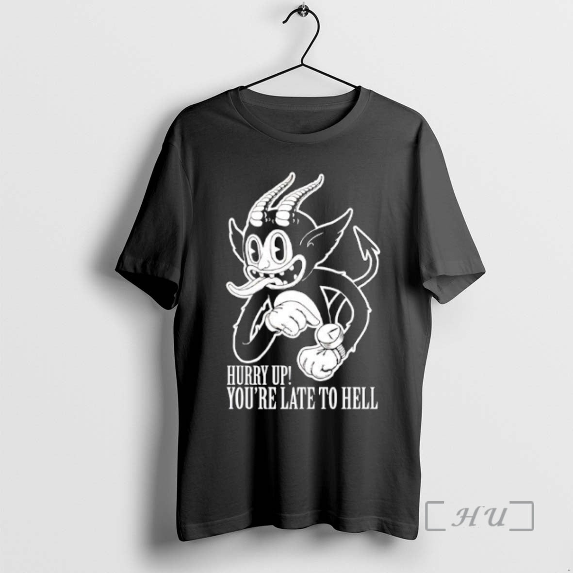 Officials Felix Devil Hurry Up Youre Late To Hell T-Shirts, Hoodie, Sweatshirt | AU18TeeNovaLab.com