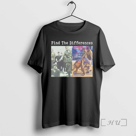 Officials Find The Differences Justice For Alex Pretti T-Shirts, Hoodie, Sweatshirt | AU18TeeNovaLab.com
