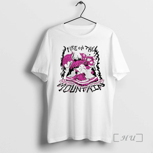 Officials Fire On The Mountain Wizard And Dragon Graphic T-Shirts, Hoodie, Sweatshirt | AU18TeeNovaLab.com