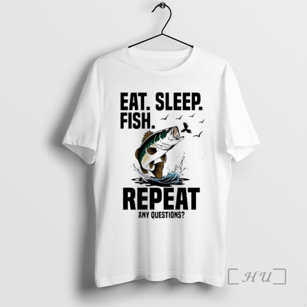 Officials Fishing Eat Sleep Fish Repeat Funny T-Shirts, Hoodie, Sweatshirt | AU18TeeNovaLab.com
