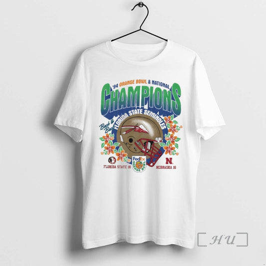 Officials Florida State Seminoles Orange Bowl Champions 94 T-Shirts, Hoodie, Sweatshirt | AU18TeeNovaLab.com