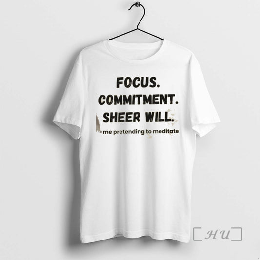 Officials Focus Commitment Sheer Will Me Pretending To Meditate