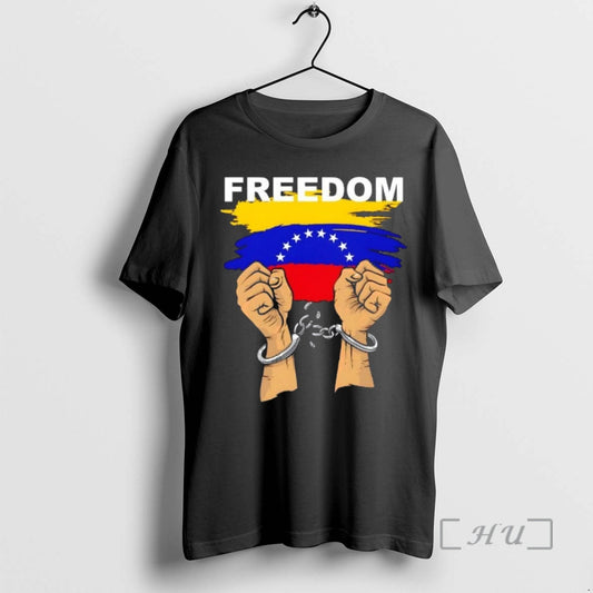 Officials Freedom Venezuela Flag Graphic T-Shirts, Hoodie, Sweatshirt | AU18TeeNovaLab.com