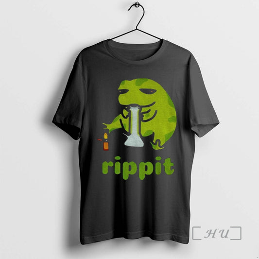 Officials Frog Bong Rip Stoner Rippit T-Shirts, Hoodie, Sweatshirt | AU18TeeNovaLab.com