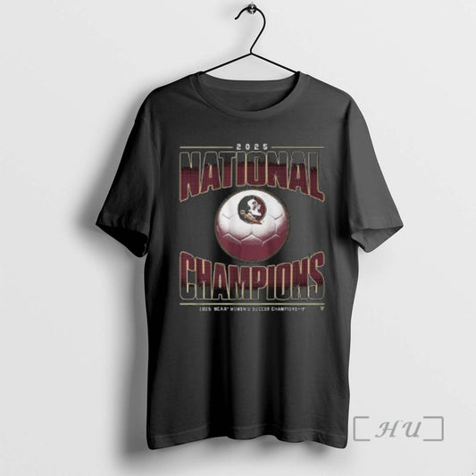 Officials Fsu Womens Soccer 2025 National Champions Circle Black T-Shirts, Hoodie, Sweatshirt | AU18TeeNovaLab.com