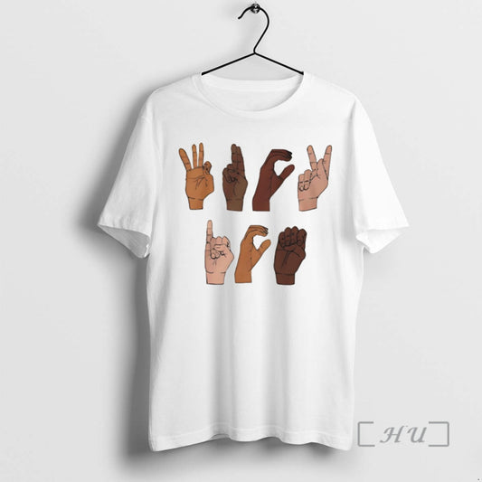 Fuck Ice Hand Sign Language Sarcastic