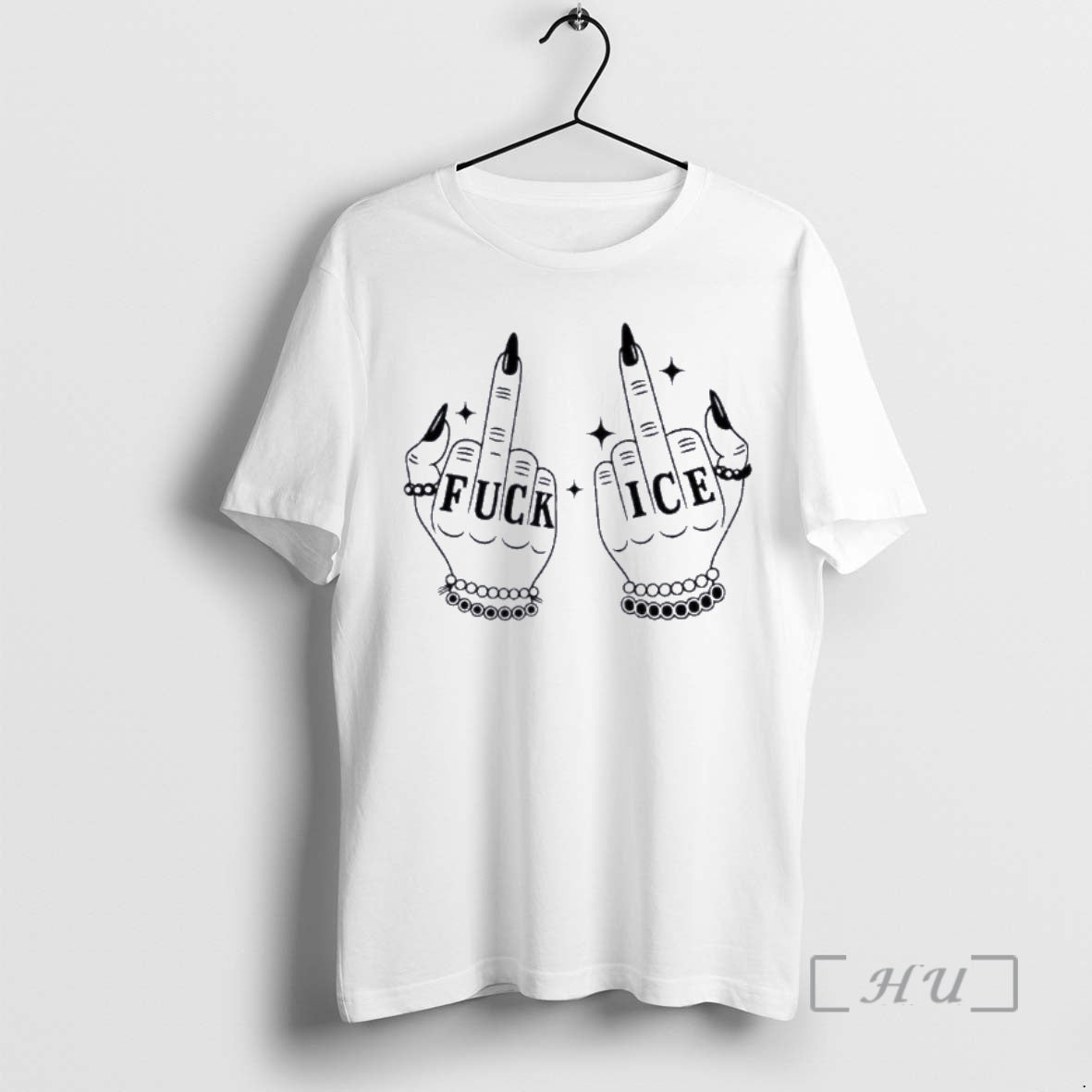 Officials Fuck Ice Middle Fingers T-Shirts, Hoodie, Sweatshirt | AU18TeeNovaLab.com