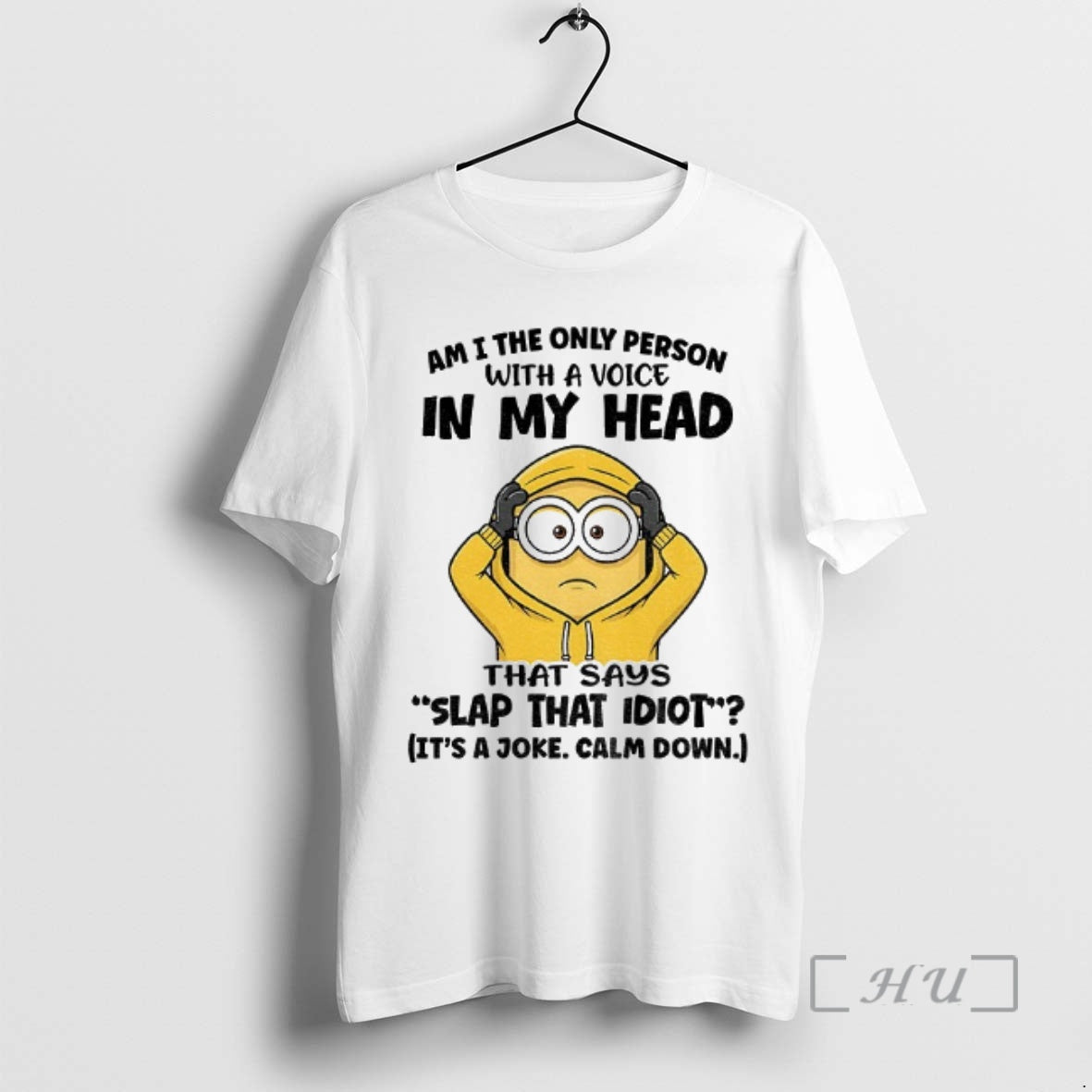 Officials Funny Minion Am I The Only Person With A Voice In My Head That T-Shirts, Hoodie, Sweatshirt | AU18TeeNovaLab.com