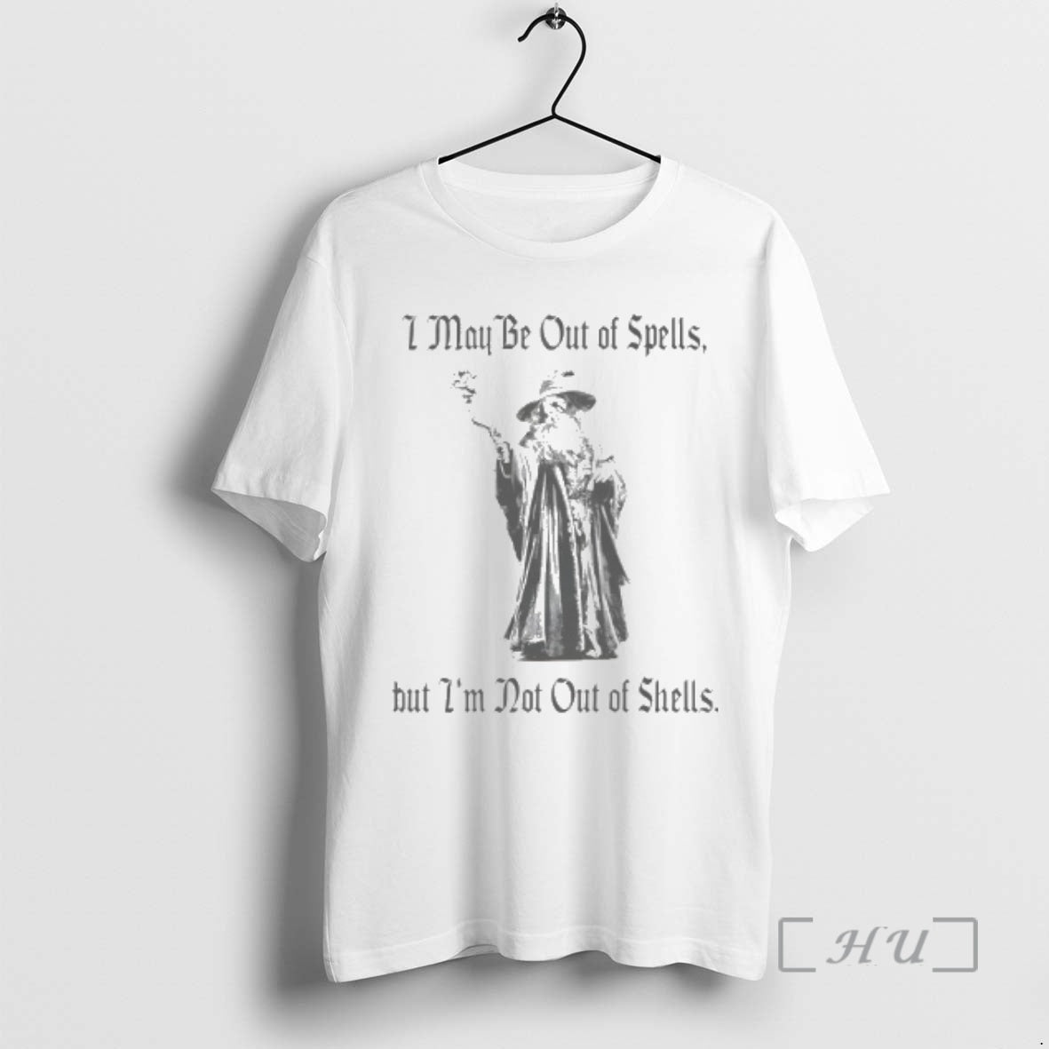 Officials Gandalf I May Be Out Of Spells But Im Not Out Of Shells Premium T-Shirts, Hoodie, Sweatshirt | AU18TeeNovaLab.com