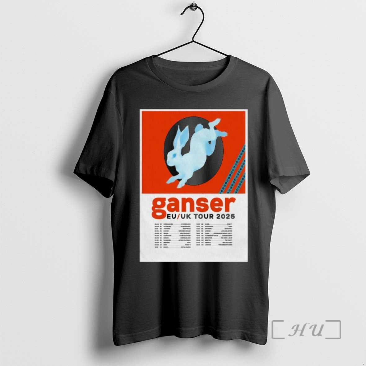 Officials Ganser Tour 2026 Eu Uk T-Shirts, Hoodie, Sweatshirt | AU18TeeNovaLab.com