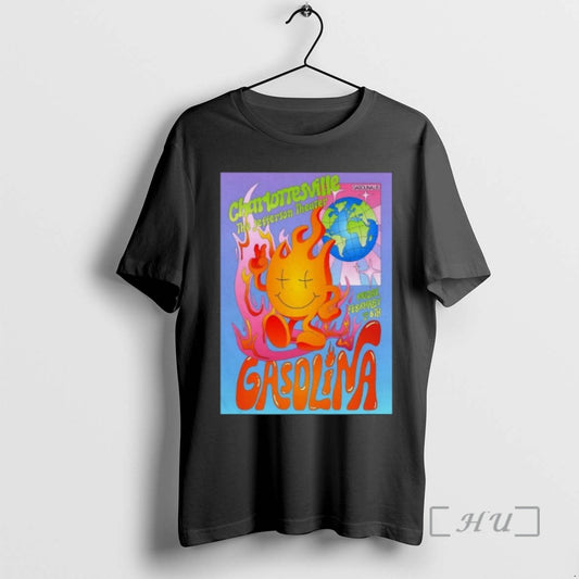 Officials Gasoline Party Feb 6 2026 In Charlottesville Va T-Shirts, Hoodie, Sweatshirt | AU18TeeNovaLab.com