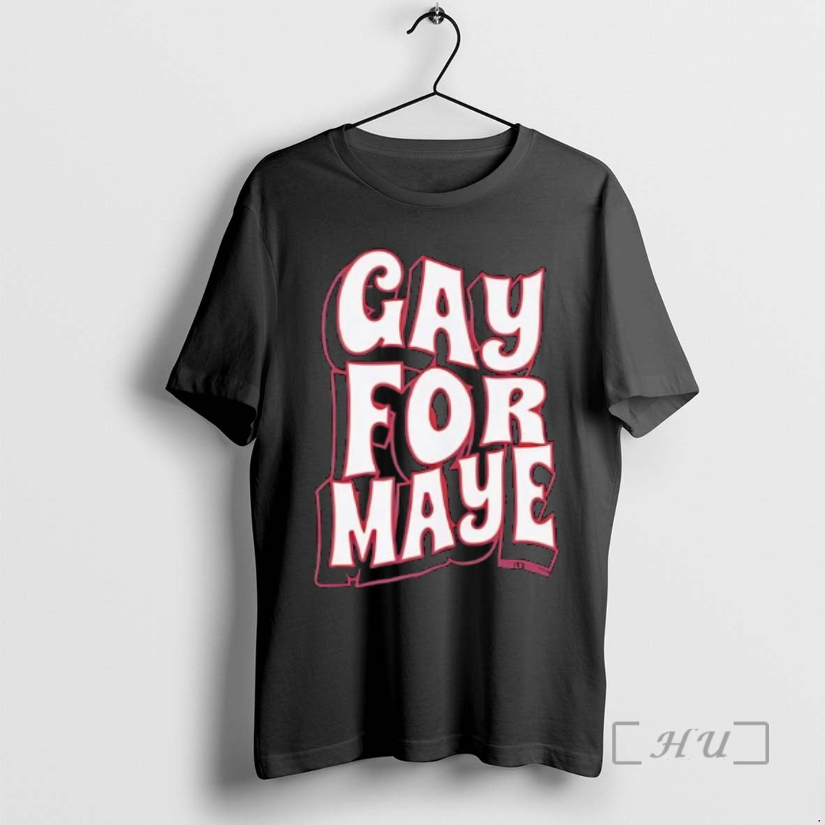 Officials Gay For Maye Text T-Shirts, Hoodie, Sweatshirt | AU18TeeNovaLab.com