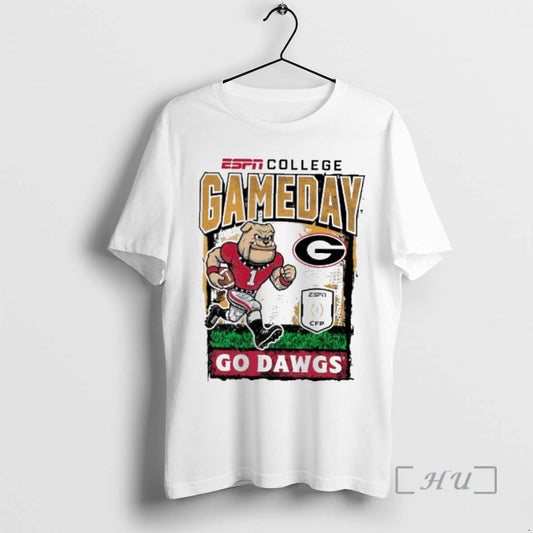 Officials Georgia Bulldogs 2025 26 Cfp College Gameday Mascot Go Dawgs Premium T Shirts Sweater