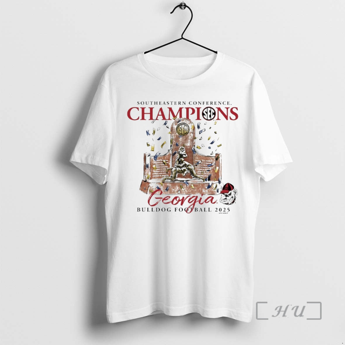 Officials Georgia Bulldogs 2025 Sec Football Champions Trophy Circle T-Shirts, Hoodie, Sweatshirt | AU18TeeNovaLab.com