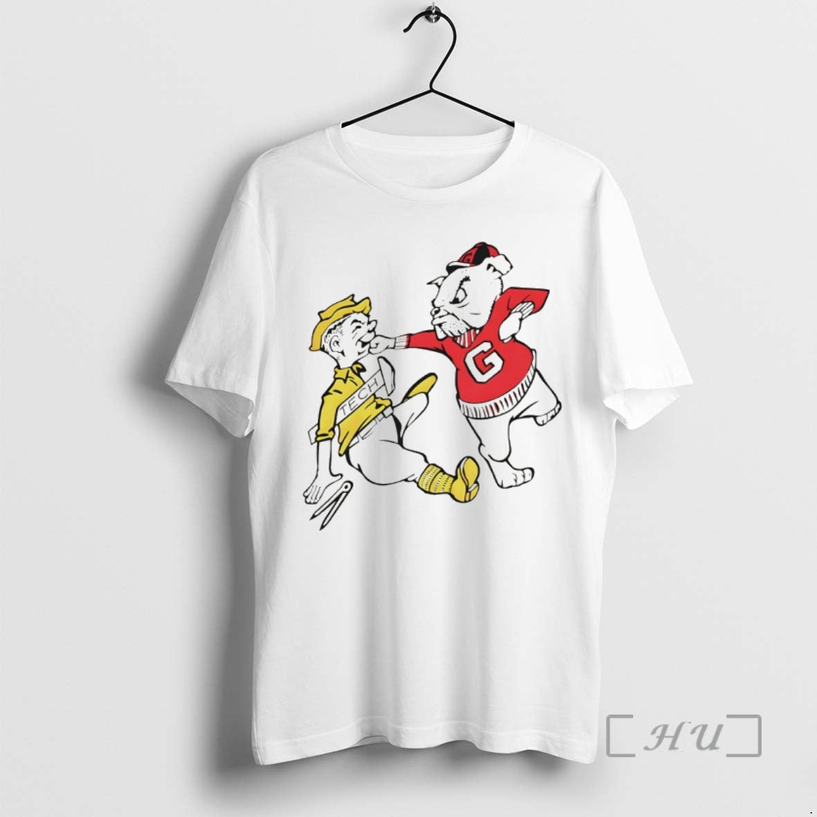 Officials Georgia Bulldogs Beat Georgia Tech Yellow Jackets Mascot Meme T-Shirts, Hoodie, Sweatshirt | AU18TeeNovaLab.com
