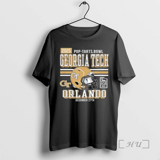 Officials Georgia Tech Yellow Jackets Pop Tarts Bowl 2025 Dec 27th Premium T Shirts Sweater Hoodie, Sweatshirt