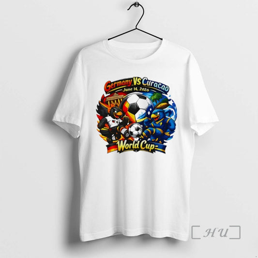 Officials Germany Vs Curacao 2026 World Cup Mascot T-Shirts, Hoodie, Sweatshirt | AU18TeeNovaLab.com