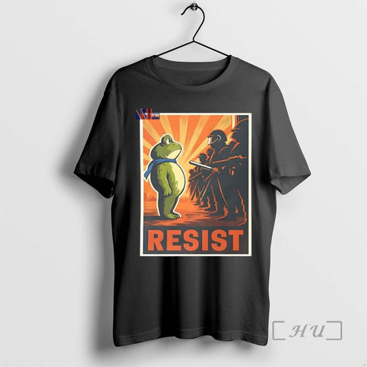Officials Get It Now Portland Frog Protest Resist