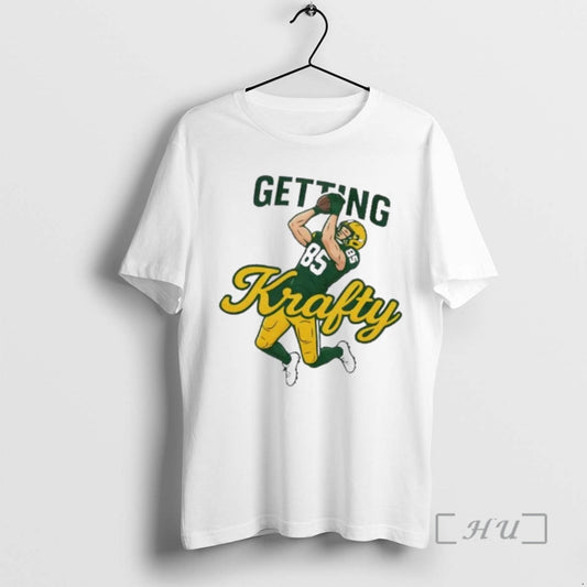 Officials Getting Krafty Tucker Kraft 85 Green Bay Packers Caricature T-Shirts, Hoodie, Sweatshirt | AU18TeeNovaLab.com