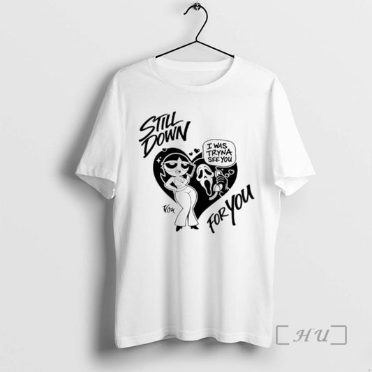 Officials Ghostface Still Down I Was Tryna See You Von For You Premium T Shirts Hoodie, Sweatshirt | AU18TeeNovaLab.com