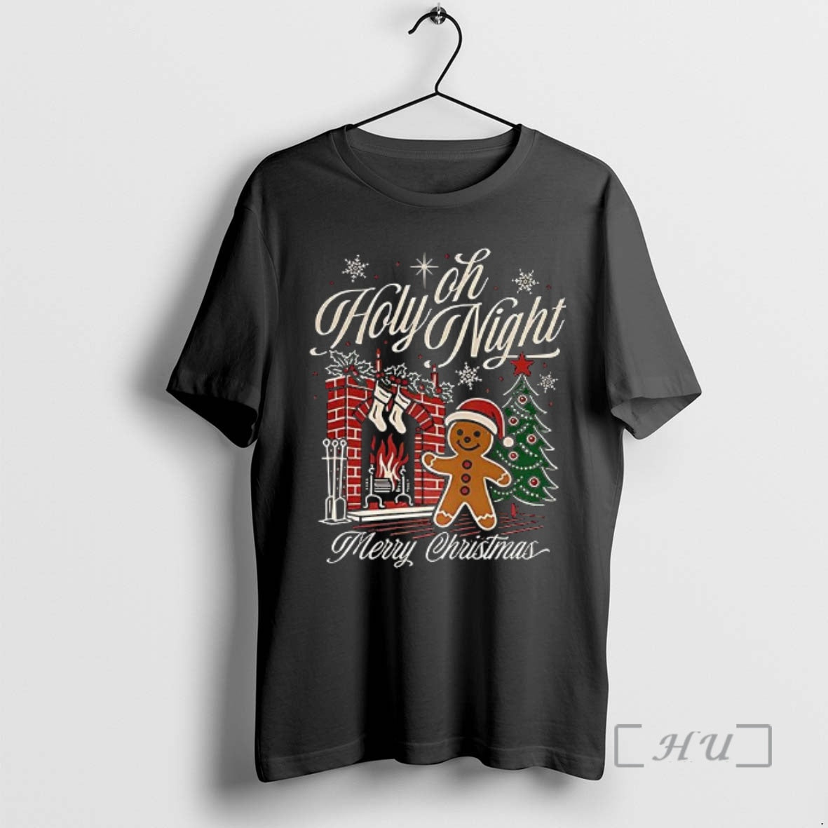 Officials Gingerbread Oh Holy Night Merry Christmas T-Shirts, Hoodie, Sweatshirt | AU18TeeNovaLab.com