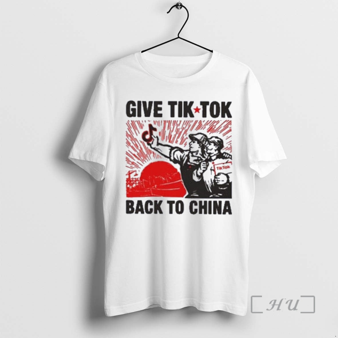 Officials Give Tik Tok Back To China Viral T-Shirts, Hoodie, Sweatshirt | AU18TeeNovaLab.com