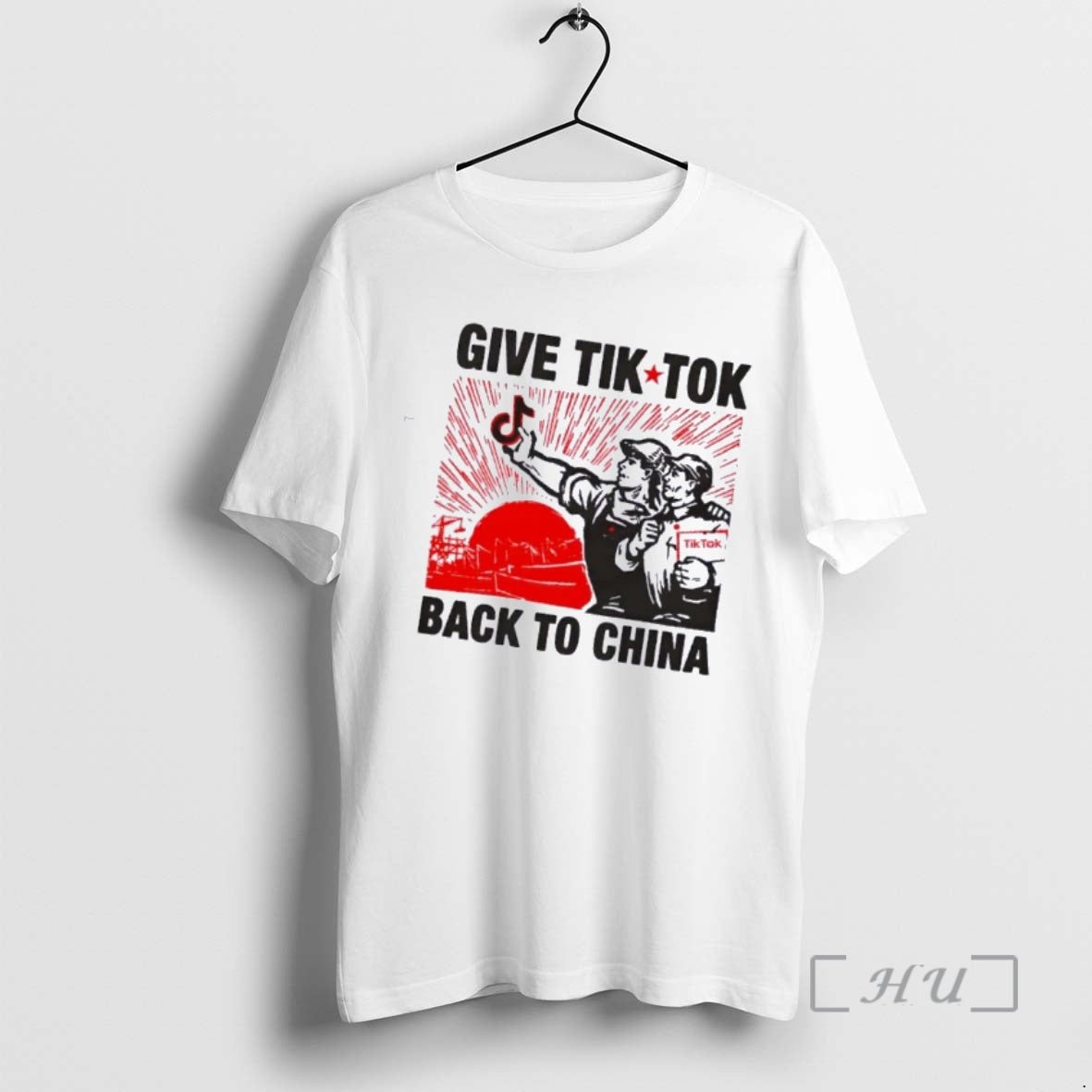 Officials Give Tik Tok Back To China T-Shirts, Hoodie, Sweatshirt | AU18TeeNovaLab.com