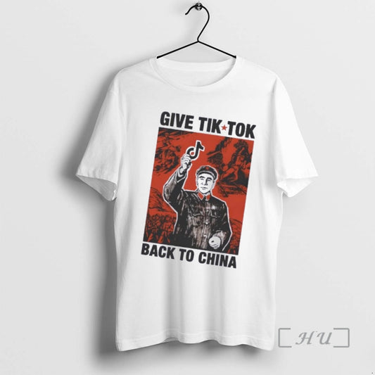 Officials Give Tik Tok Tech Back To China Graphic T-Shirts, Hoodie, Sweatshirt | AU18TeeNovaLab.com
