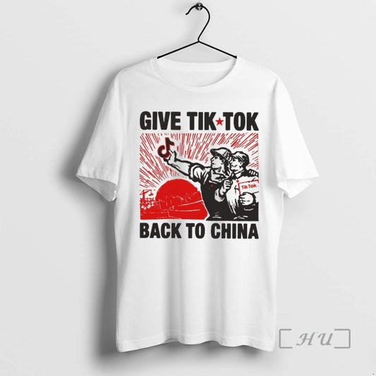 Officials Give Tiktok Tech Back To China 2026 Design 3 T-Shirts, Hoodie, Sweatshirt | AU18TeeNovaLab.com