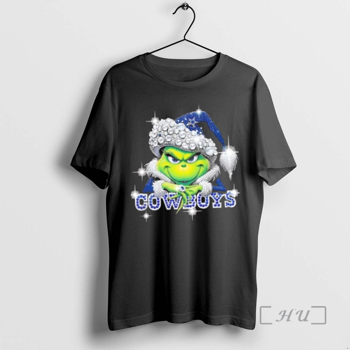 Officials Glitter Diamond Grinch Girl X Dallas Cowboys Football Graphic T-Shirts, Hoodie, Sweatshirt | AU18TeeNovaLab.com