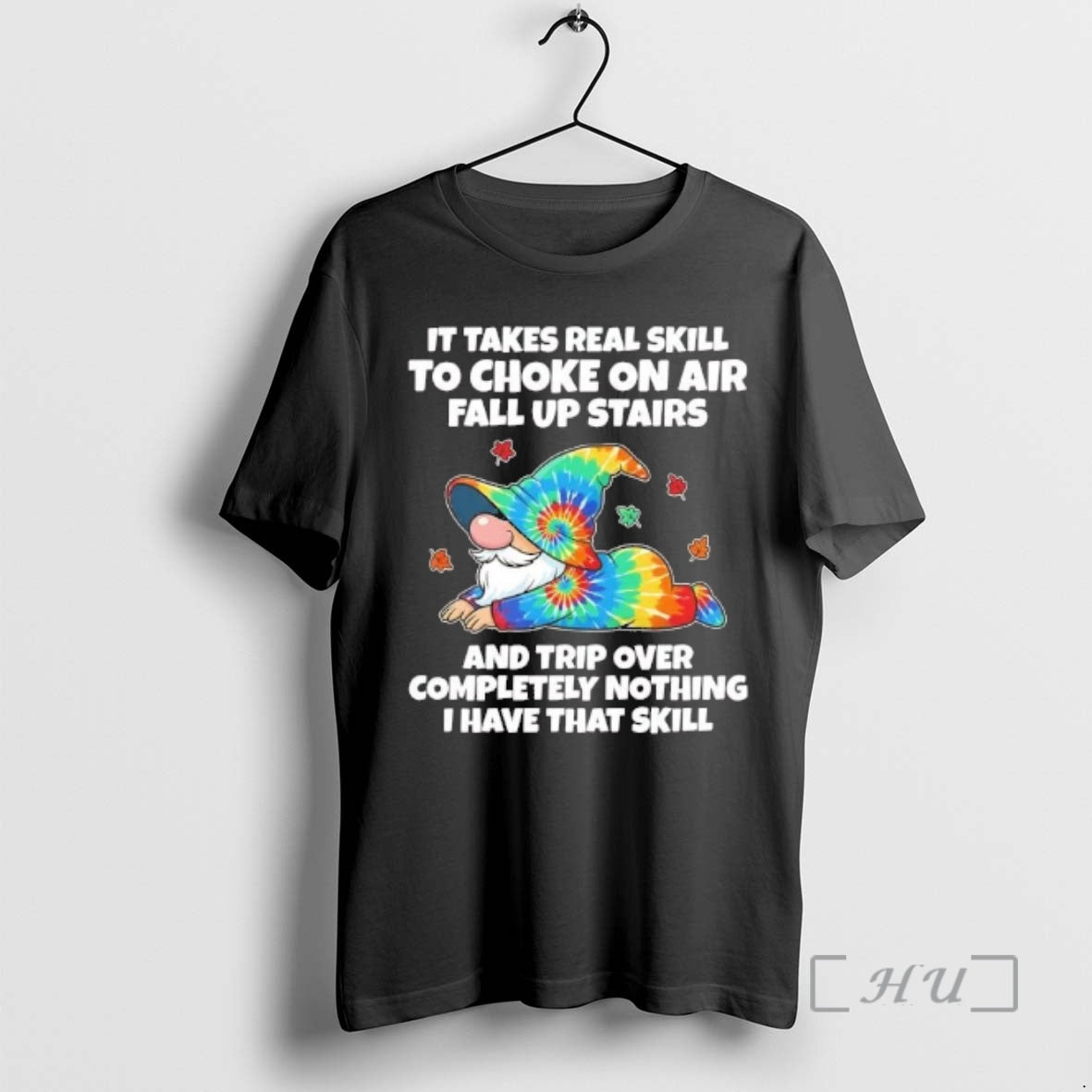 Officials Gnome It Takes Real Skill To Choke On Air Fall Up Stairs And Trip T-Shirts, Hoodie, Sweatshirt | AU18TeeNovaLab.com