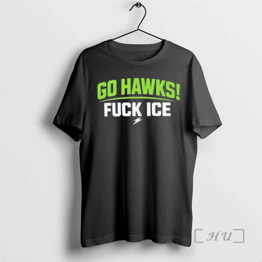 Officials Go Hawks Fuck Ice T-Shirts, Hoodie, Sweatshirt | AU18TeeNovaLab.com