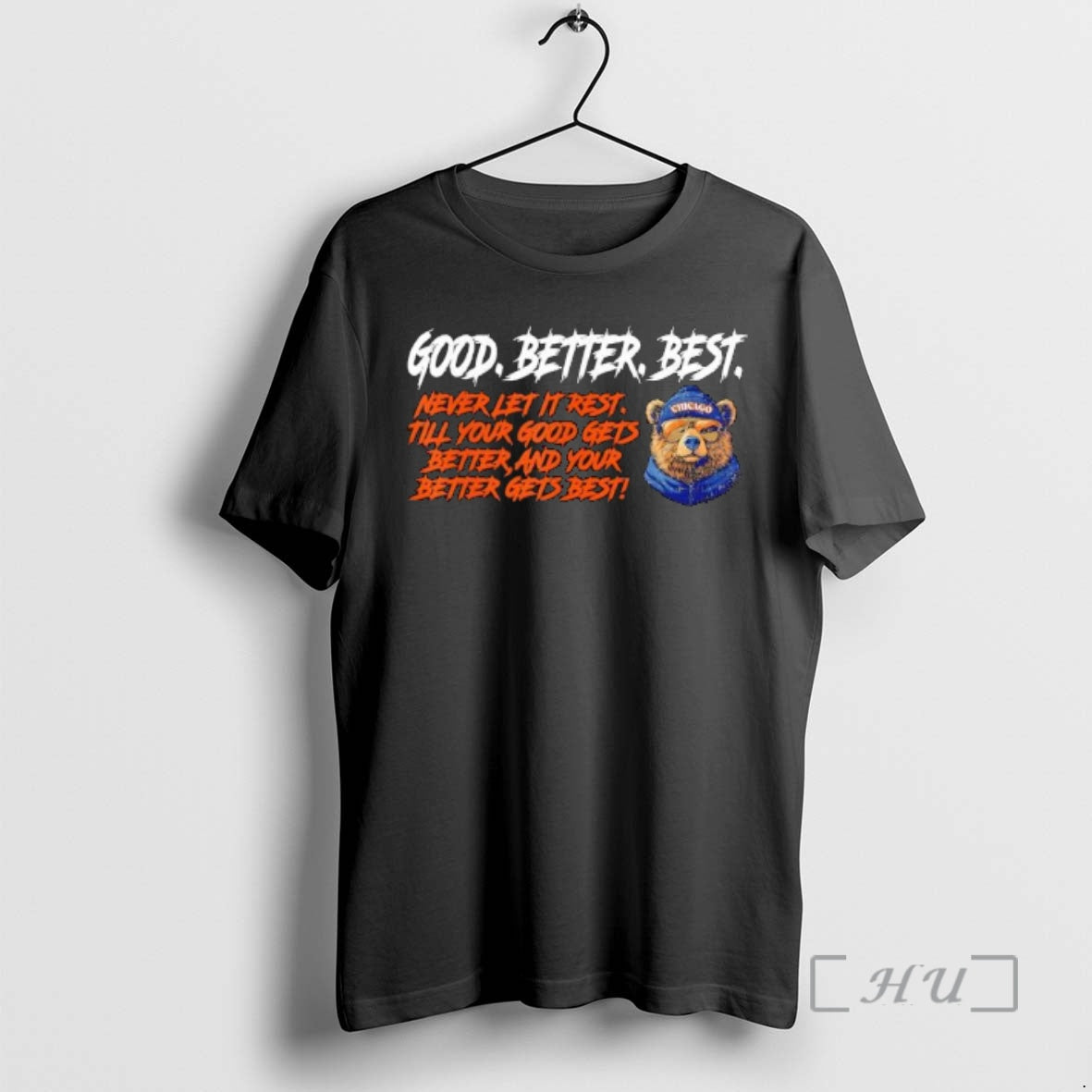 Officials Good Better Best Quote With Cool Bear In Shades T-Shirts, Hoodie, Sweatshirt | AU18TeeNovaLab.com