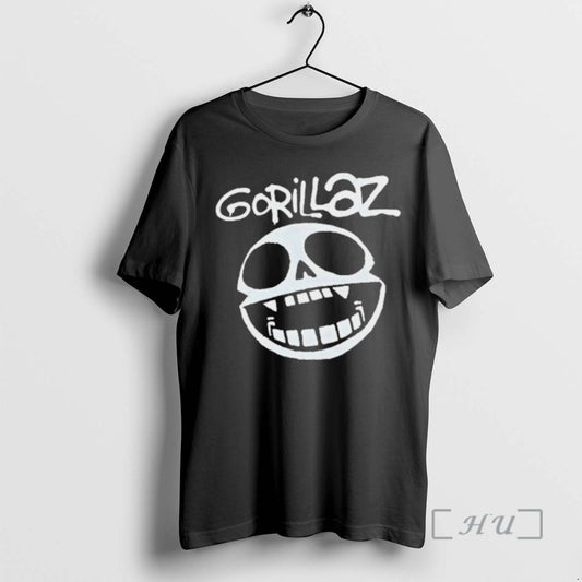 Officials Gorillaz Band Skull Logo T-Shirts, Hoodie, Sweatshirt | AU18TeeNovaLab.com