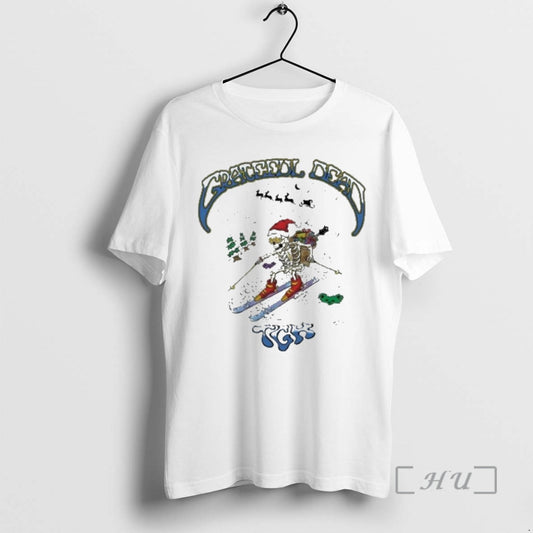 Officials Grateful Dead X Peter Forsythe North Pole Powder Run 2025 Premium T Shirts Sweater Hoodie, Sweatshirt