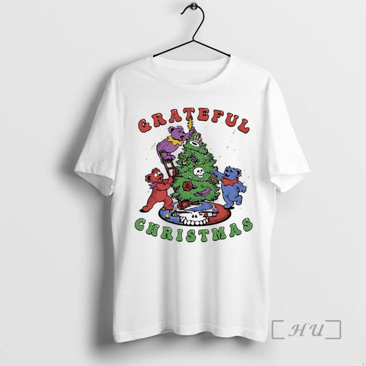 Officials Grateful Dead Bear Christmas Tree T-Shirts, Hoodie, Sweatshirt | AU18TeeNovaLab.com