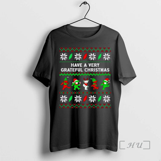 Officials Grateful Dead Have A Very Grateful Christmas T-Shirts, Hoodie, Sweatshirt | AU18TeeNovaLab.com