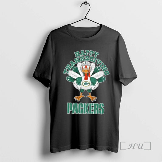 Officials Green Bay Packers Football X Turkey Happy Thanksgiving T-Shirts, Hoodie, Sweatshirt | AU18TeeNovaLab.com