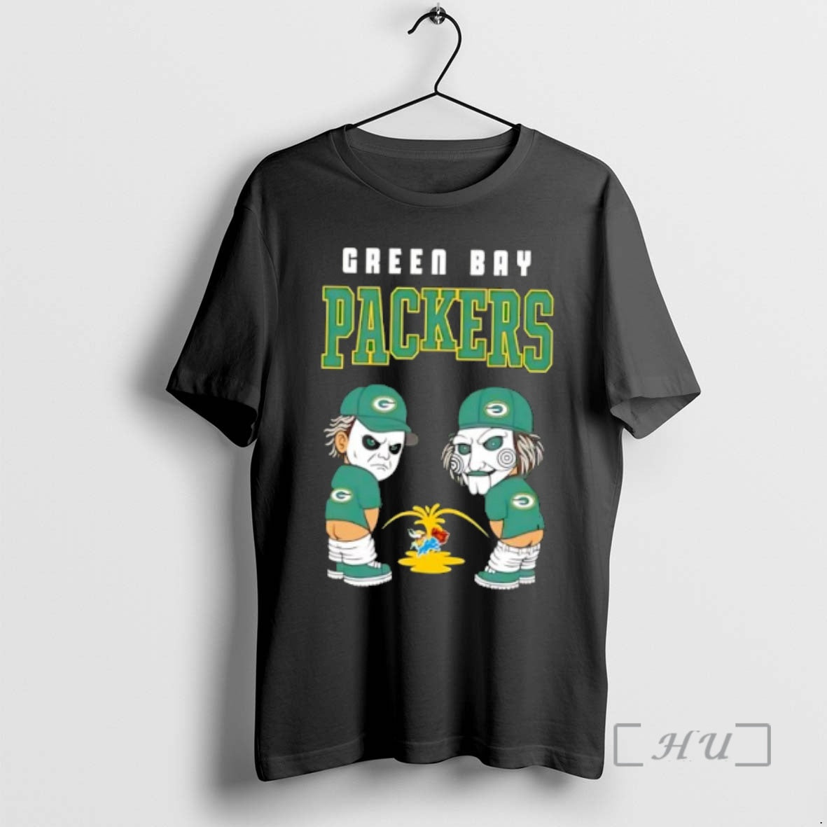 Officials Green Bay Packers Michael Myers Piss On Lions Bears Vikings Premium T Shirts Sweater Hoodie, Sweatshirt