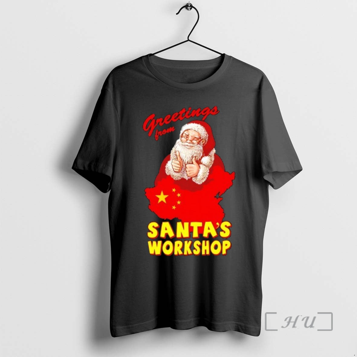 Officials Greetings From Santas Workshop China State T-Shirts, Hoodie, Sweatshirt | AU18TeeNovaLab.com