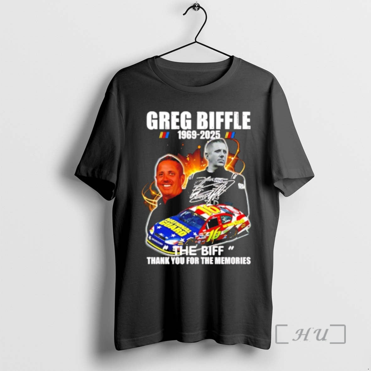 Officials Greg Biffle 1969 2025 The Biff Thank You For The Memories Premium T Shirts Hoodie, Sweatshirt | AU18TeeNovaLab.com