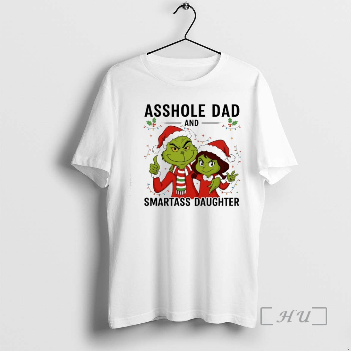 Officials Grinch Christmas Asshole Dand Smartass Daughter T-Shirts, Hoodie, Sweatshirt | AU18TeeNovaLab.com