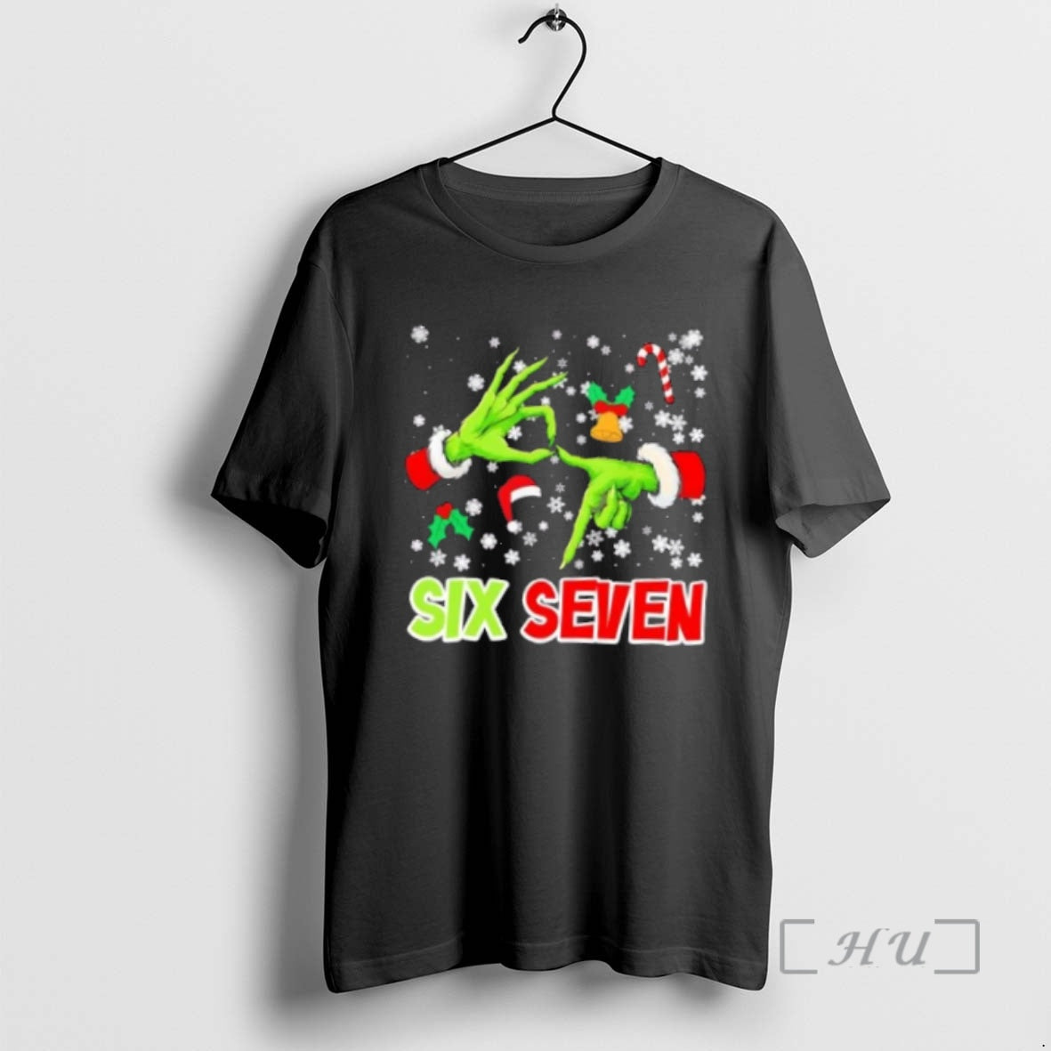 Officials Grinch Hands Christmas Six Seven 67 Funny Meme 6 7 Xmas Premium T Shirts Hoodie, Sweatshirt | AU18TeeNovaLab.com