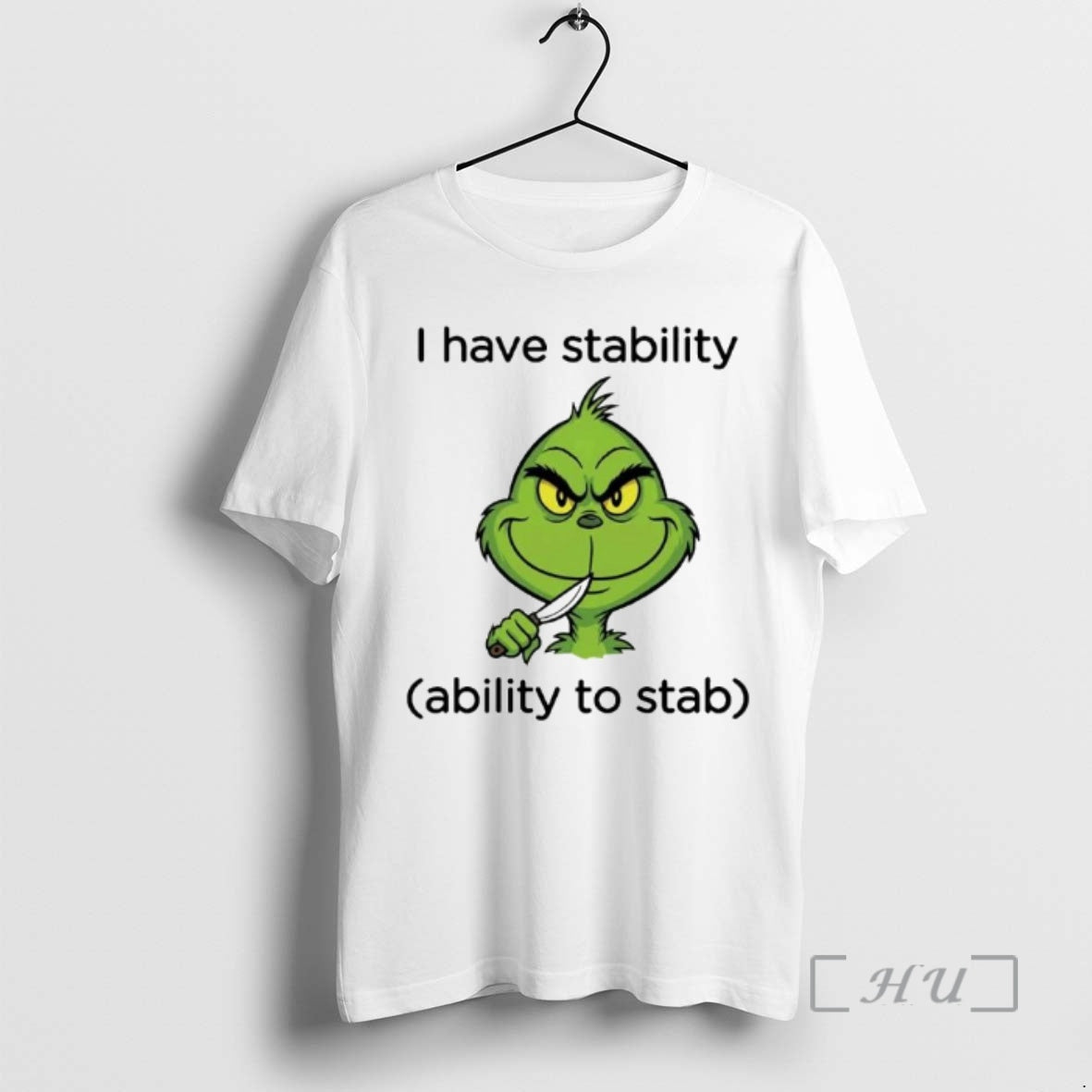 Officials Grinch I Have Stability Ability To Stab Ornaments T-Shirts, Hoodie, Sweatshirt | AU18TeeNovaLab.com