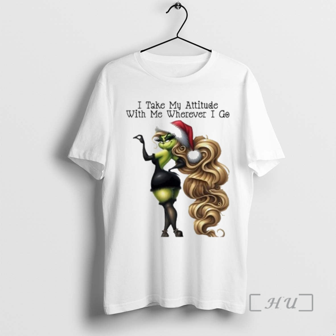 Officials Grinch I Take My Attitude With Me Wherever I Go Christmas Premium T Shirts Hoodie, Sweatshirt | AU18TeeNovaLab.com