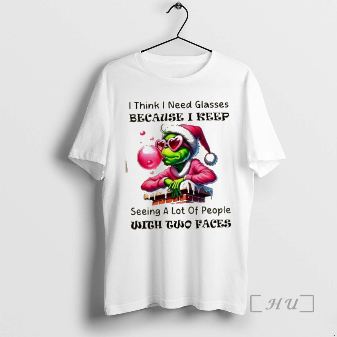 Officials Grinch I Think I Need Glasses Because I Keep Seeing A Lot Of People T-Shirts, Hoodie, Sweatshirt