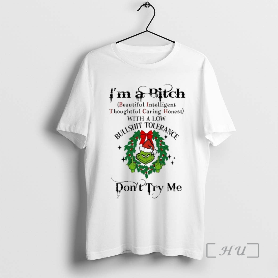 Officials Grinch Im A Bitch Dont Try Me Chirstmas 2025 T-Shirts, Hoodie, Sweatshirt | AU18TeeNovaLab.com