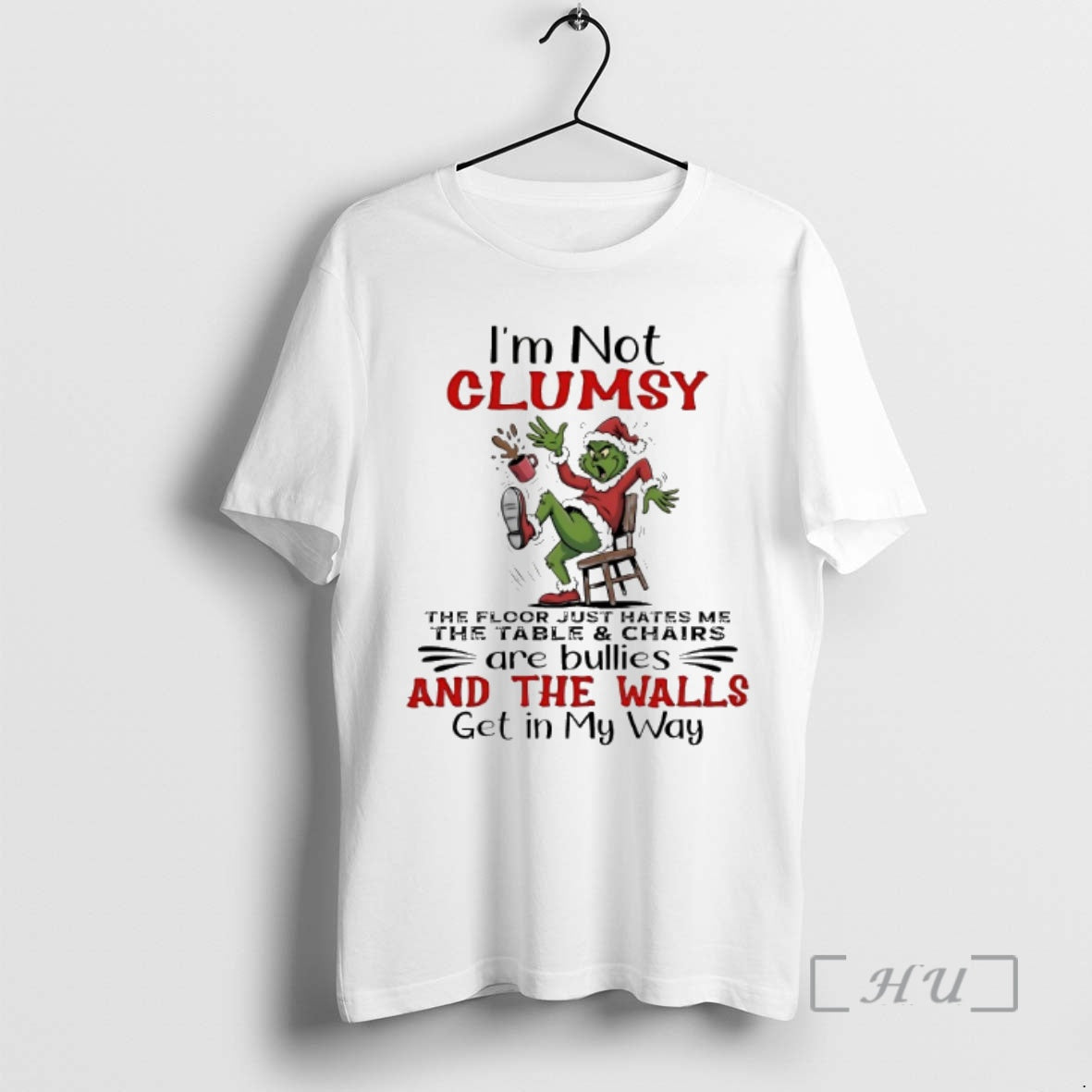 Officials Grinch Im Not Clumsy Christmas 2025 T-Shirts, Hoodie, Sweatshirt | AU18TeeNovaLab.com