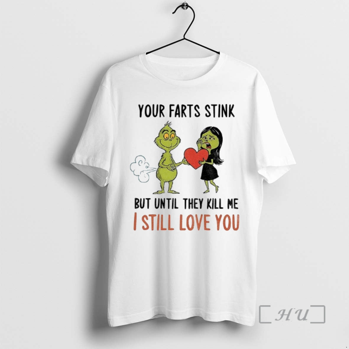 Officials Grinch Santa Your Farts Stink But Until They Kill Me I Still Love You T-Shirts, Hoodie, Sweatshirt