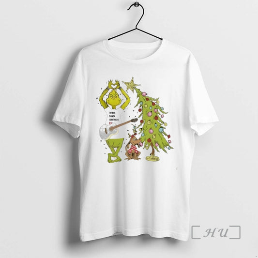 Officials Grinch Whos Santa Anyway T-Shirts, Hoodie, Sweatshirt | AU18TeeNovaLab.com